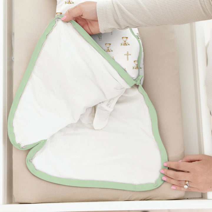 First Christening Day Custom Name Sleep Bag