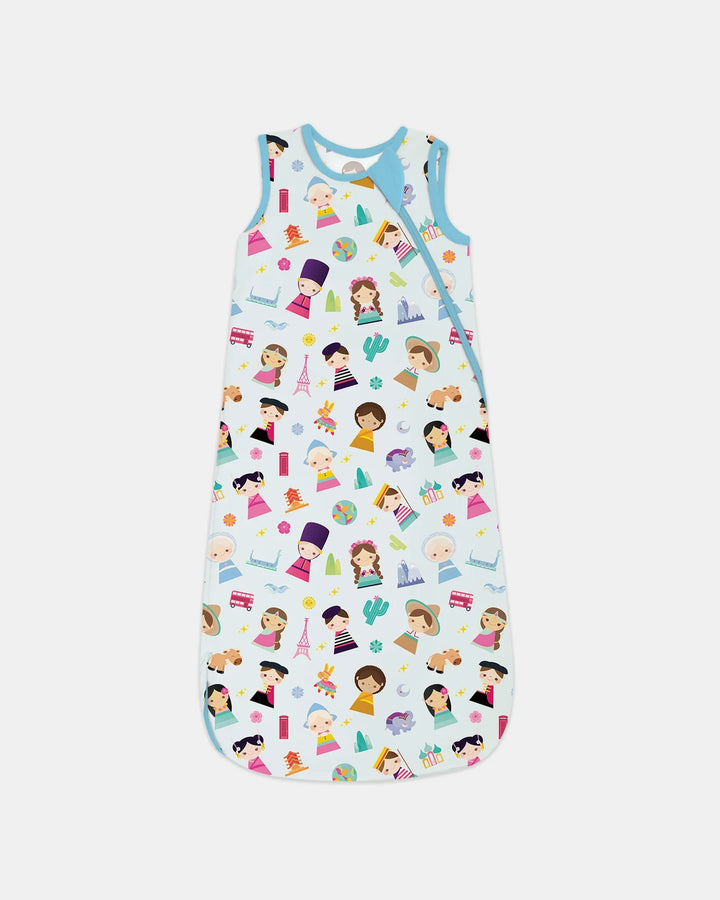 Tiny Friends Around the World Bamboo Sleep Bag