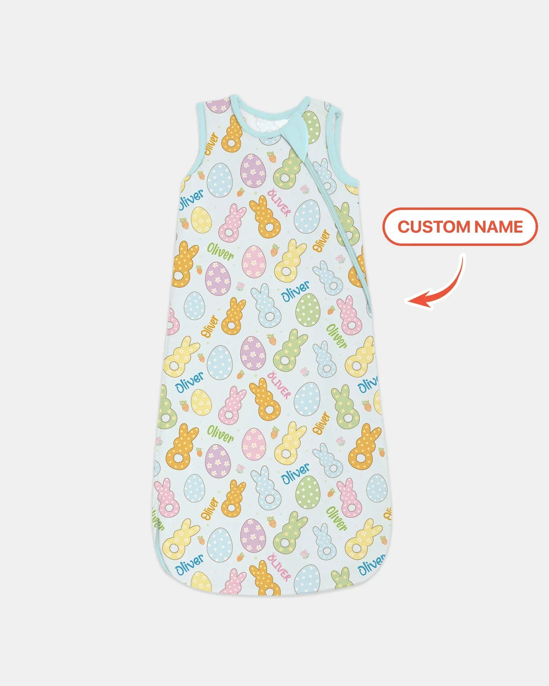 Custom Name Spring Pastel Easter Sleep Bag