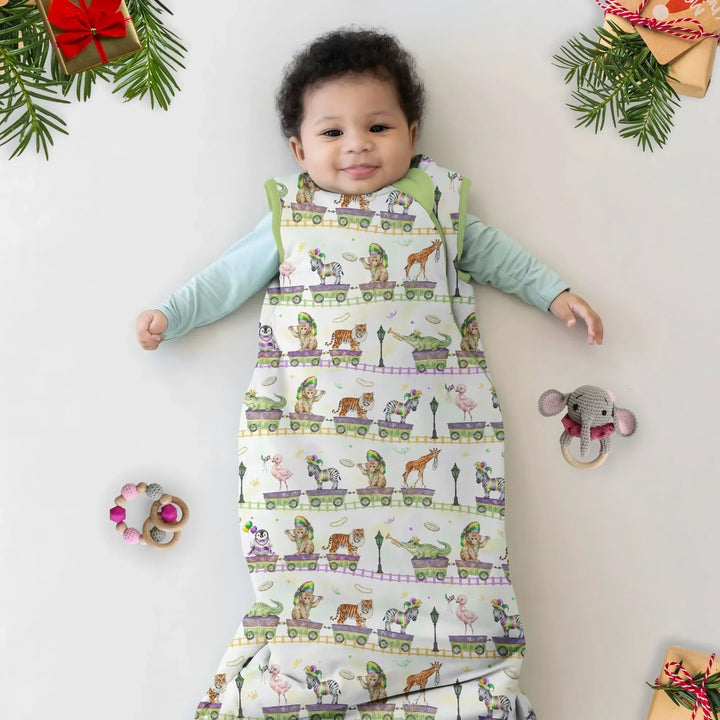 Mardi Gras Jungle Krewe Bamboo Sleep Bag