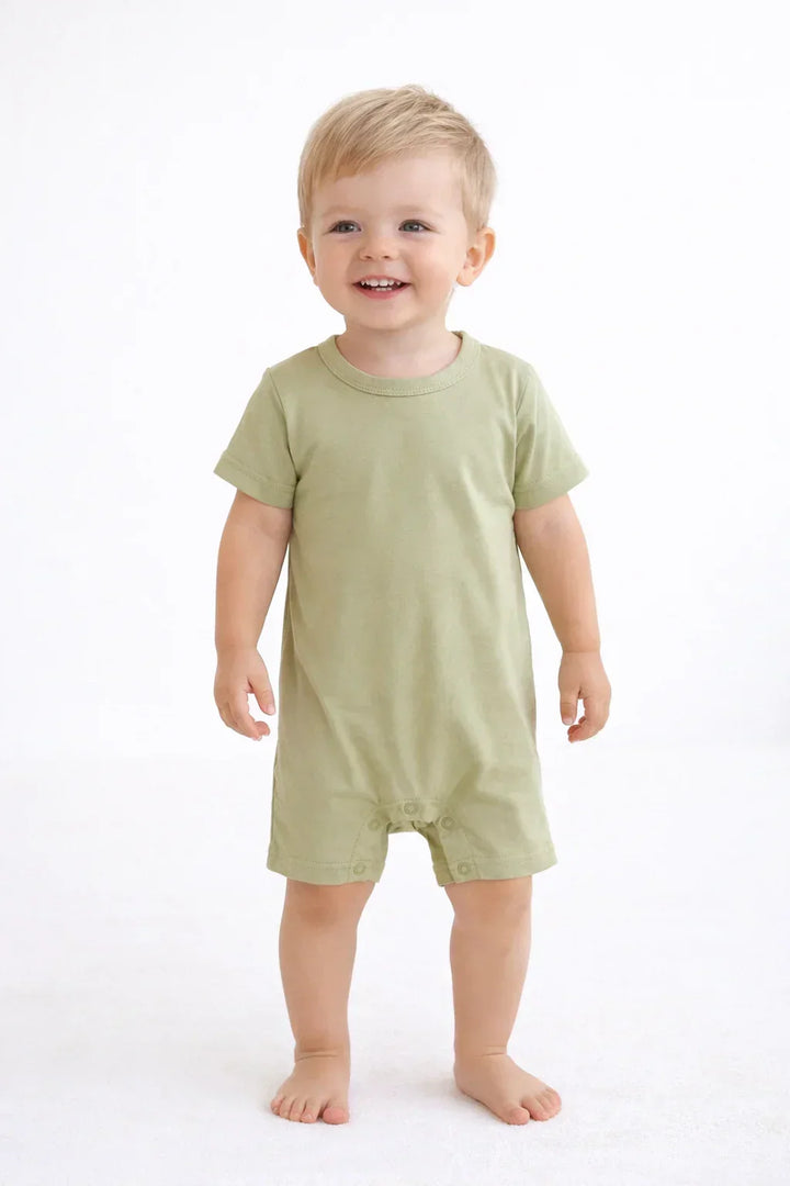 Gerippte Babykleidung mit individuellem Foto - Weich &amp; Skizzenhaft