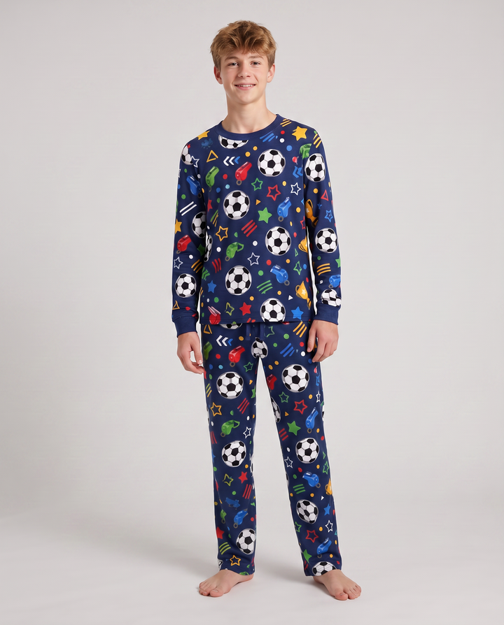 Championship Night Bamboo Men's Pajama Set