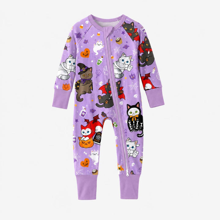 Spooky Costume Kittens Bamboo Convertible Zippy