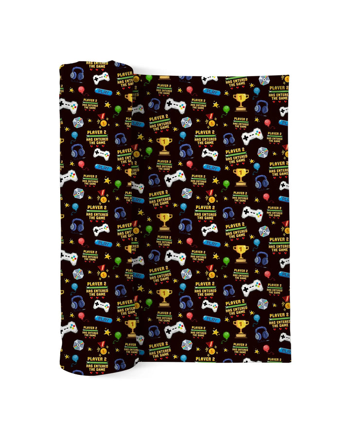 Leveled Up Daddy & Me Matching swaddle blanket
