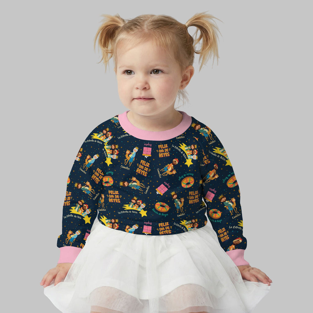 Feliz Dia de Reyes Crewneck Sweatshirt