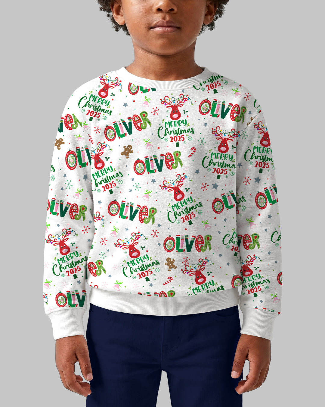 Custom Name "Whimsical Little Things"  Crewneck Sweatshirt
