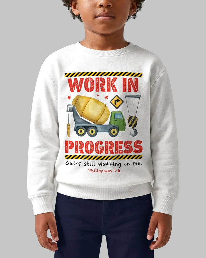 Under Construction Crewneck Sweatshirt