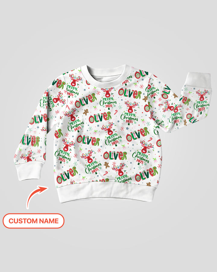 Custom Name "Whimsical Little Things"  Crewneck Sweatshirt
