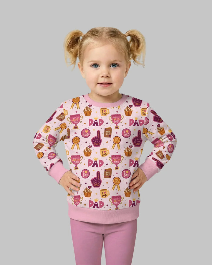 World's Best Dad Bamboo Crewneck Sweatshirt