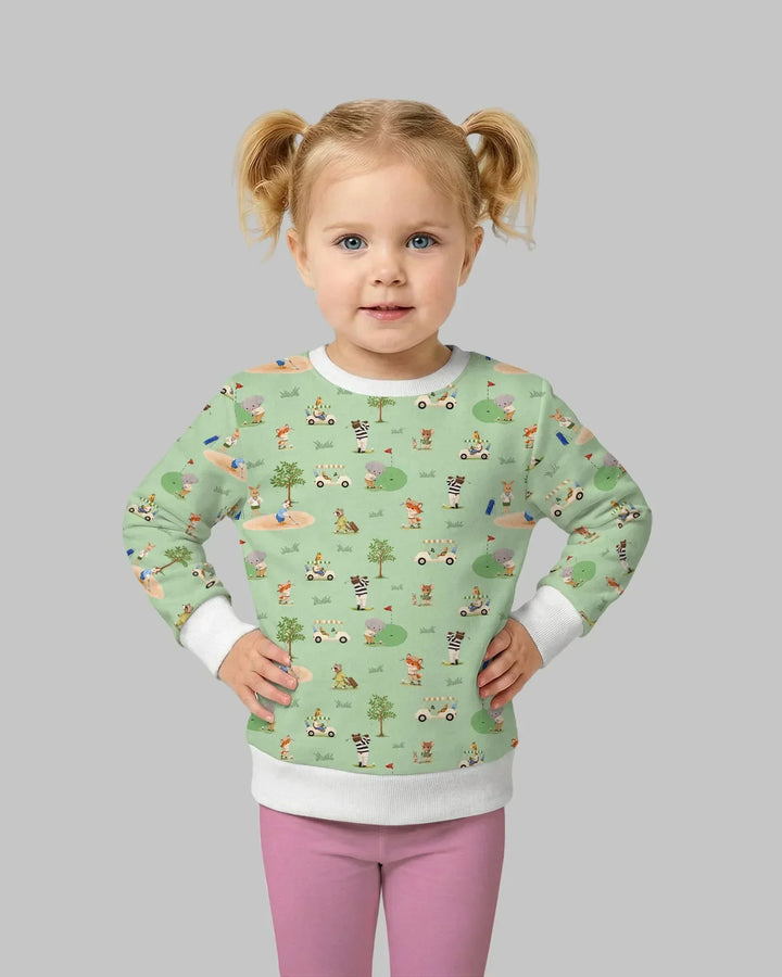 Let's Golf Bambus-Rundhals-Sweatshirt