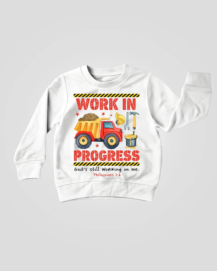 Under Construction Crewneck Sweatshirt