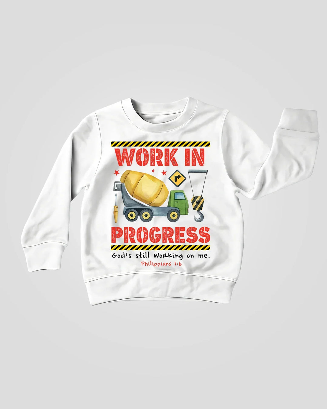 Under Construction Crewneck Sweatshirt