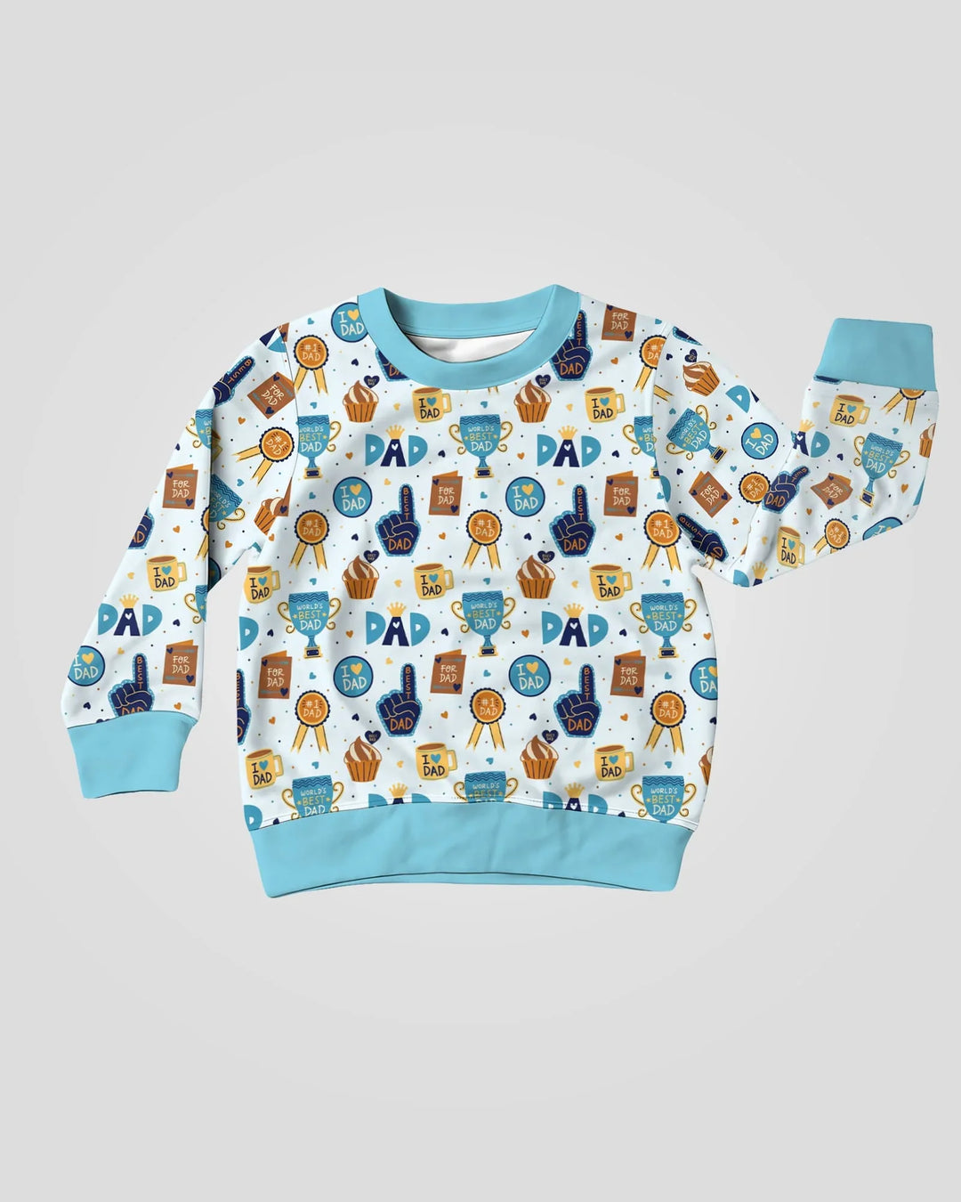 World's Best Dad Bamboo Crewneck Sweatshirt