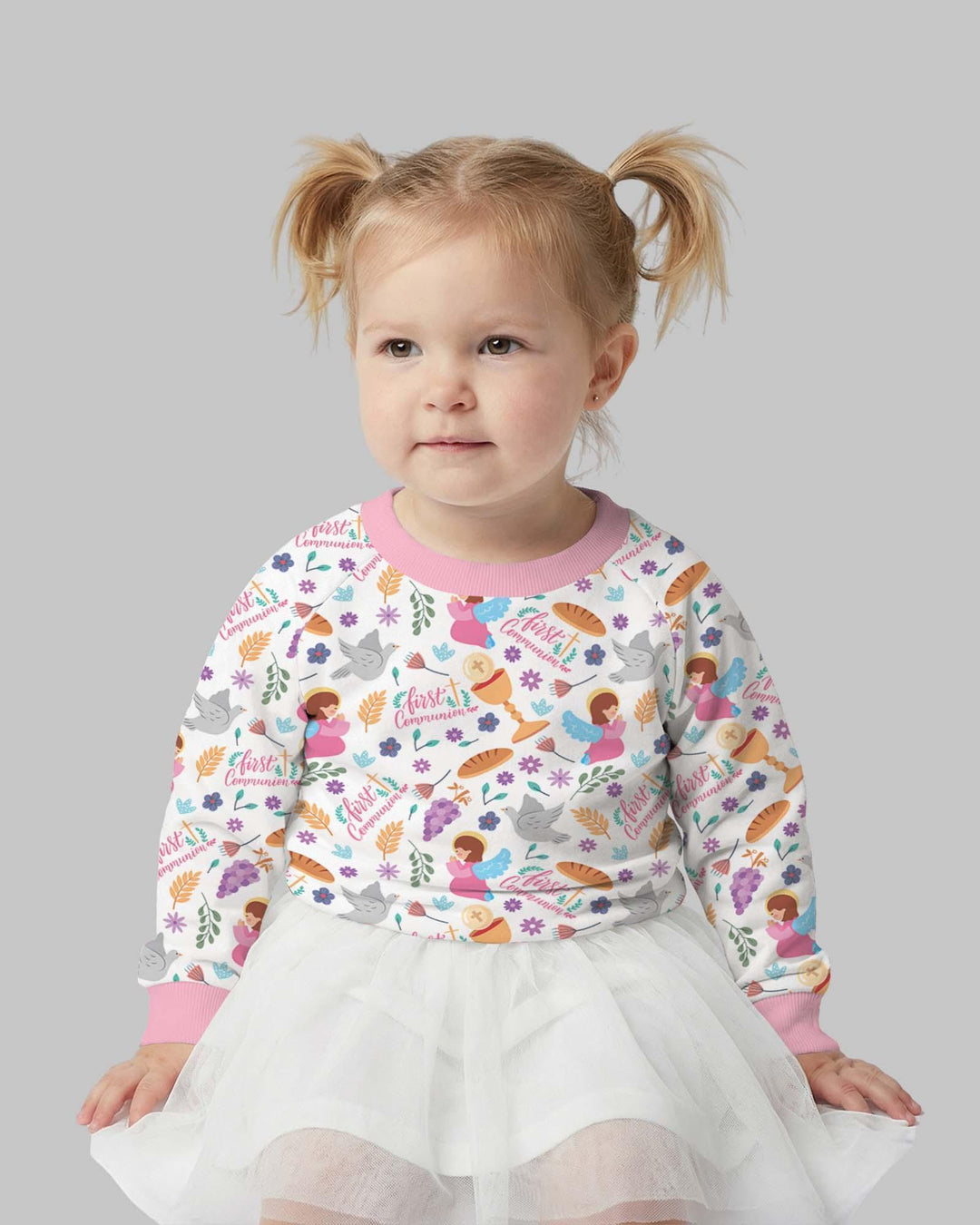 First Communion Crewneck Sweatshirt