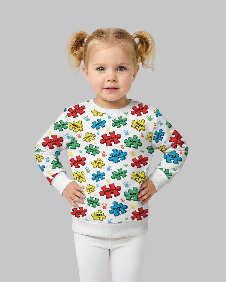 Puzzle You Are Crewneck Sweatshirt