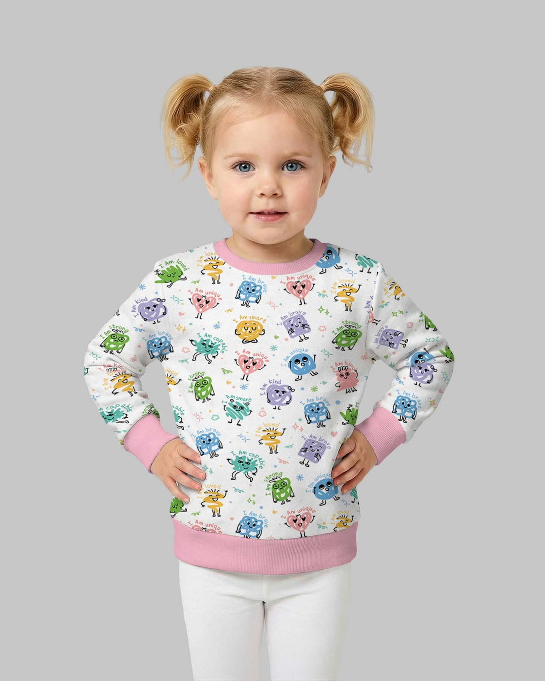 Positive Affirmations Crewneck Sweatshirt