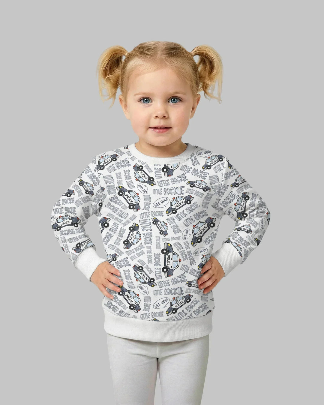 Little Rookie Bambus-Rundhals-Sweatshirt