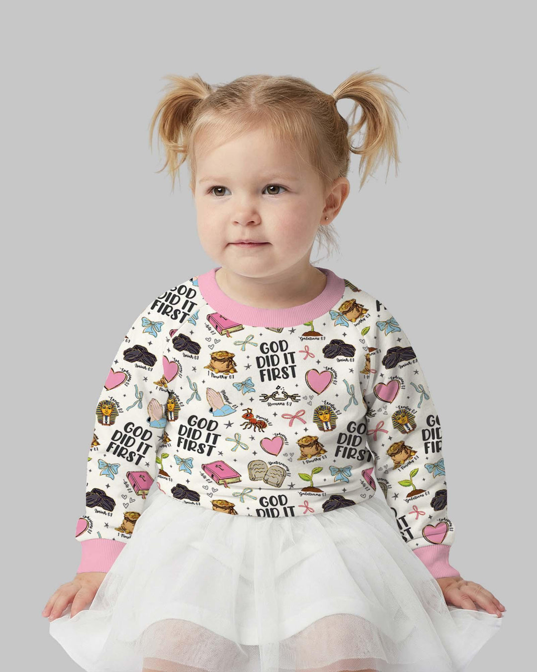 God Did It First Crewneck Sweatshirt