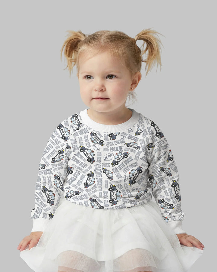 Little Rookie Bambus-Rundhals-Sweatshirt