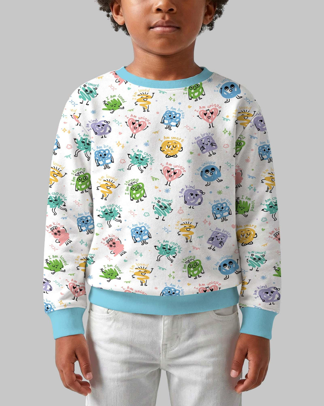 Positive Affirmations Crewneck Sweatshirt