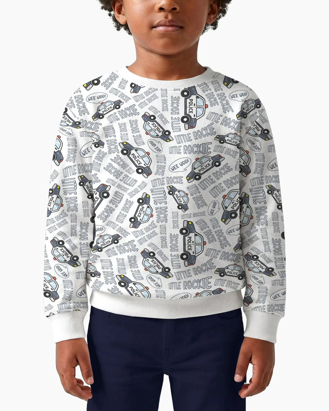 Little Rookie Bambus-Rundhals-Sweatshirt