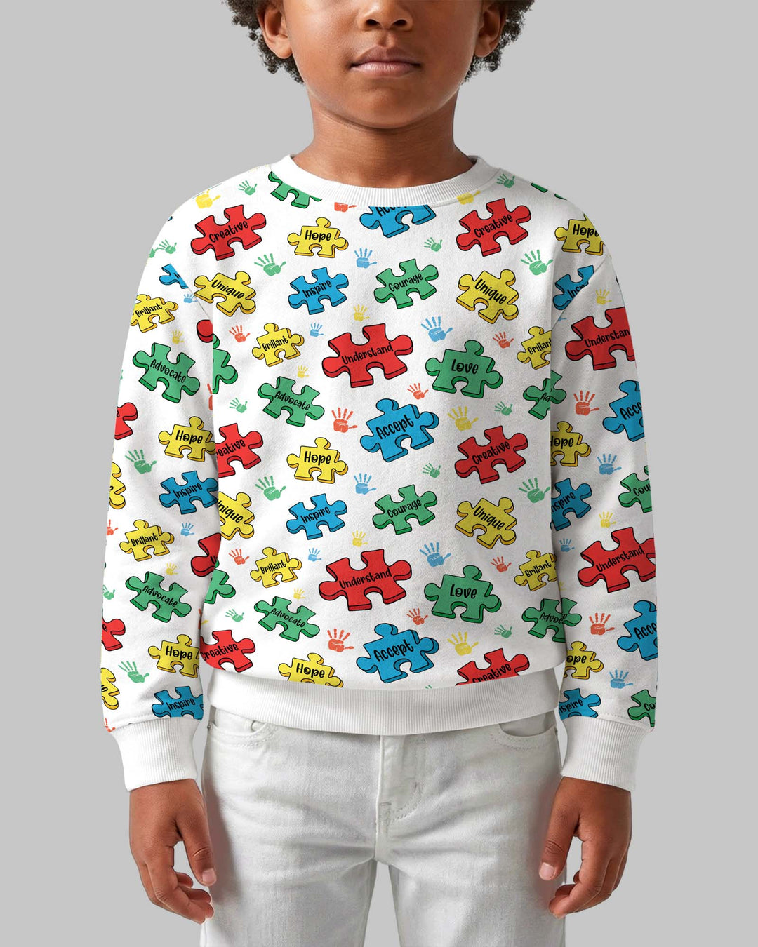 Puzzle You Are Crewneck Sweatshirt