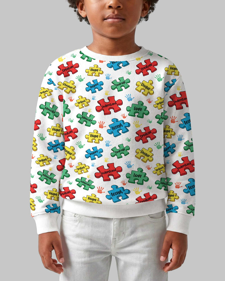 Puzzle You Are Crewneck Sweatshirt