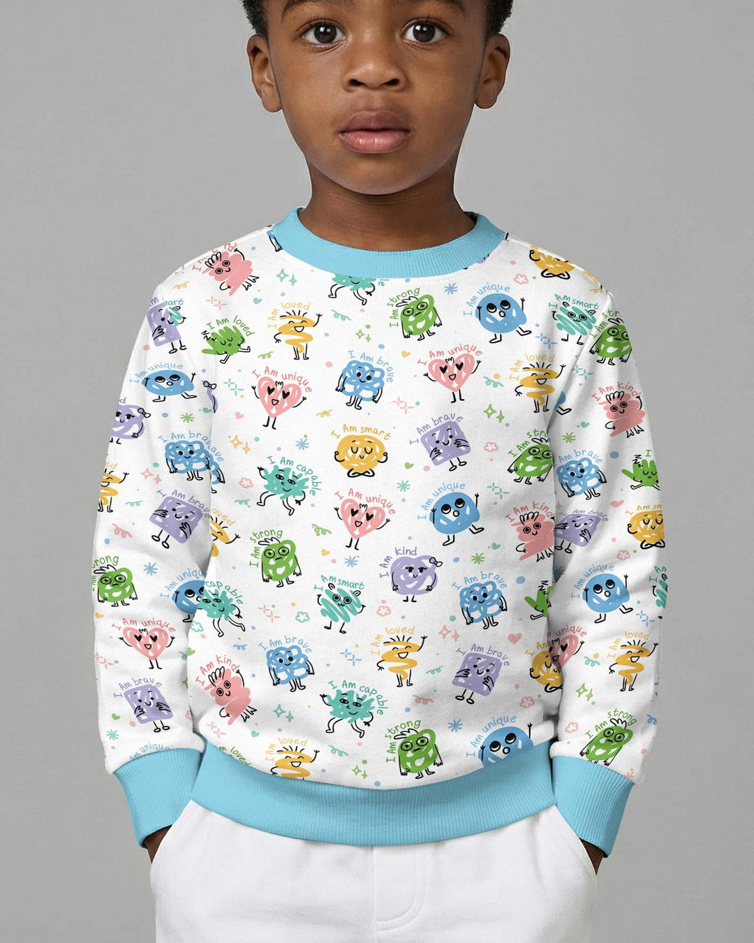 Positive Affirmations Crewneck Sweatshirt