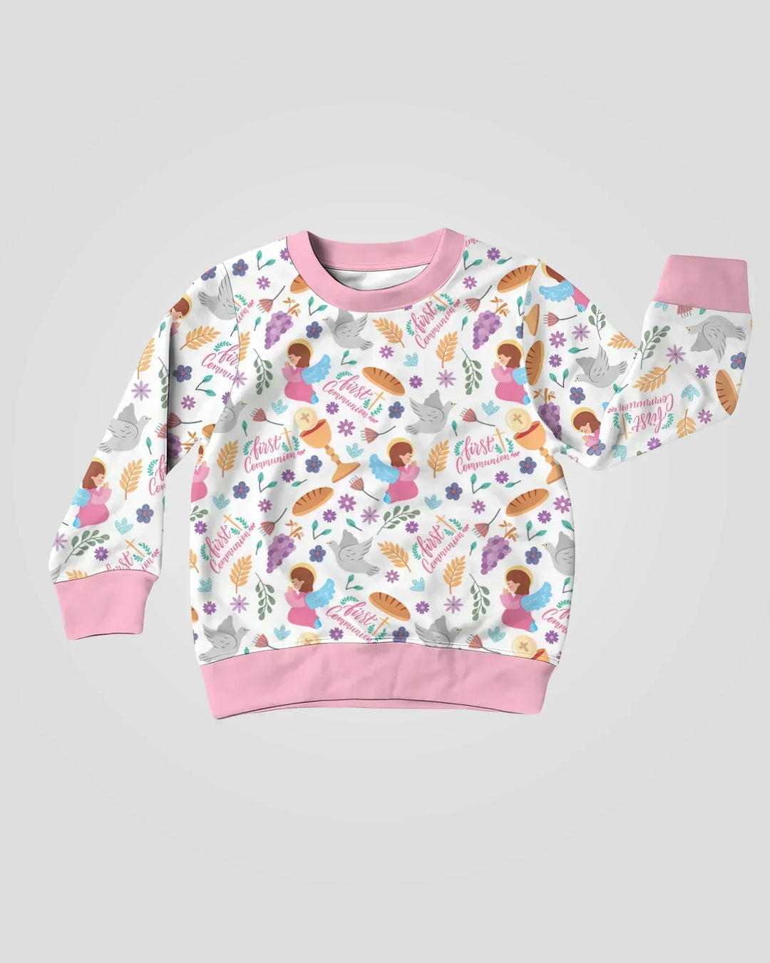 First Communion Crewneck Sweatshirt