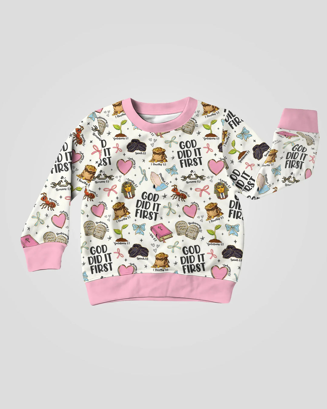 God Did It First Crewneck Sweatshirt