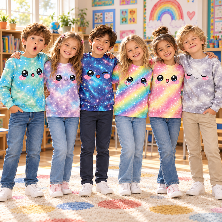 Matching Squishy Dumplings Costume Bamboo Crewneck Sweatshirt