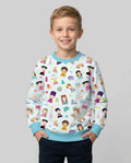 Tiny Friends Around the World Bamboo Crewneck Sweatshirt