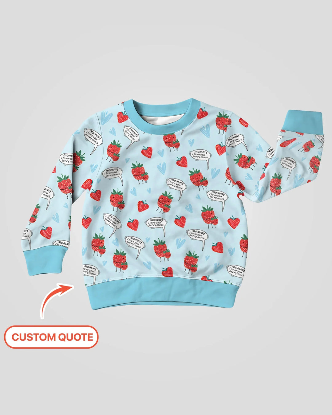 I love you berry much Crewneck Sweatshirt