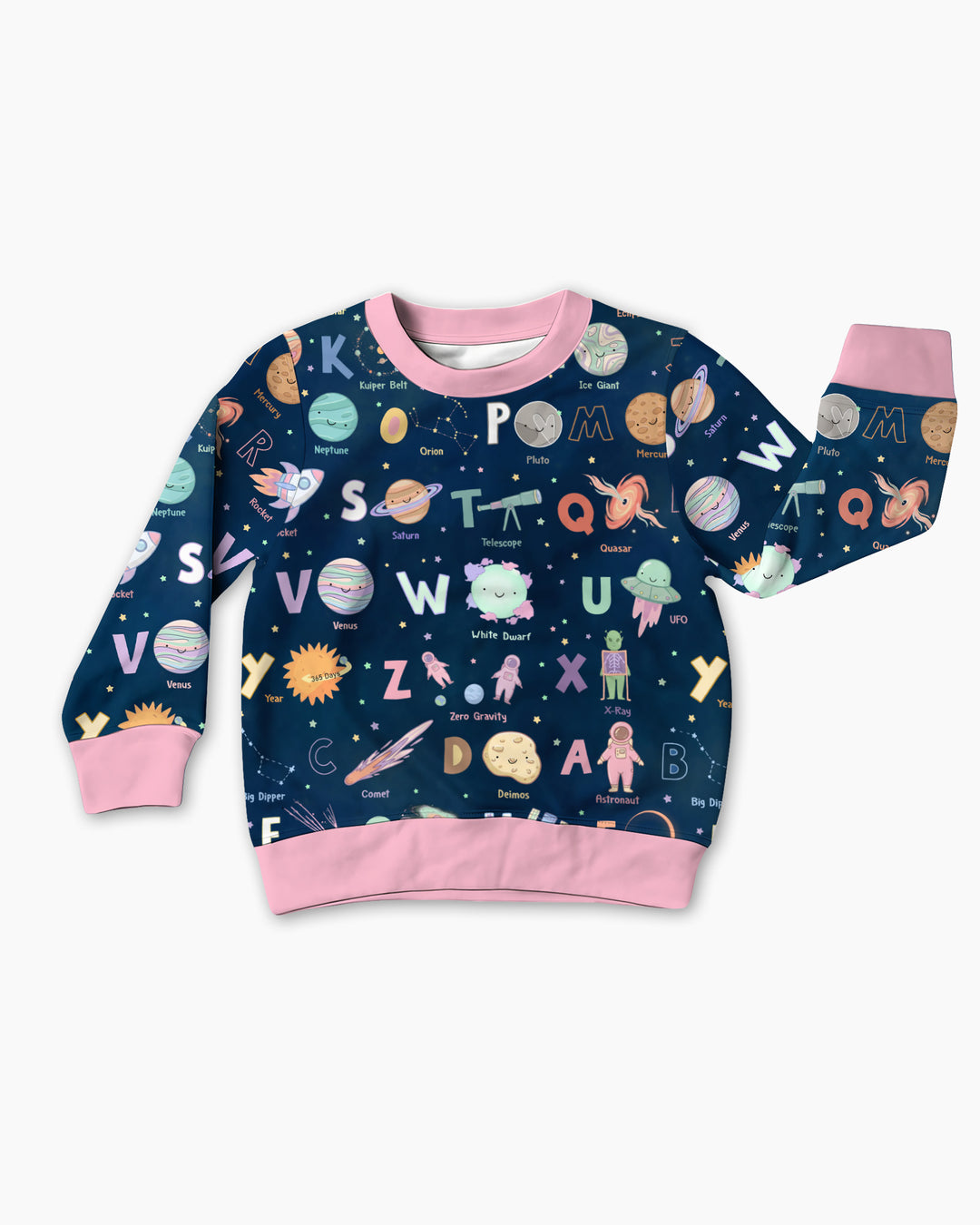 Sweatshirt mit Rundhalsausschnitt aus Bambusfaser