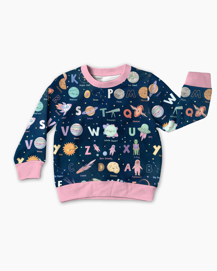 Sweatshirt mit Rundhalsausschnitt aus Bambusfaser