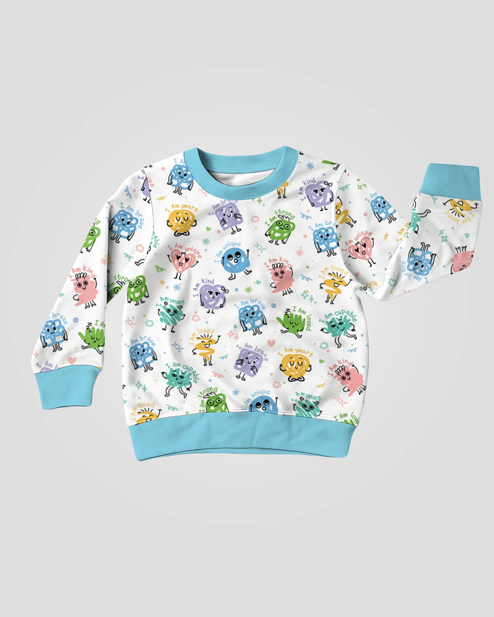 Positive Affirmations Crewneck Sweatshirt