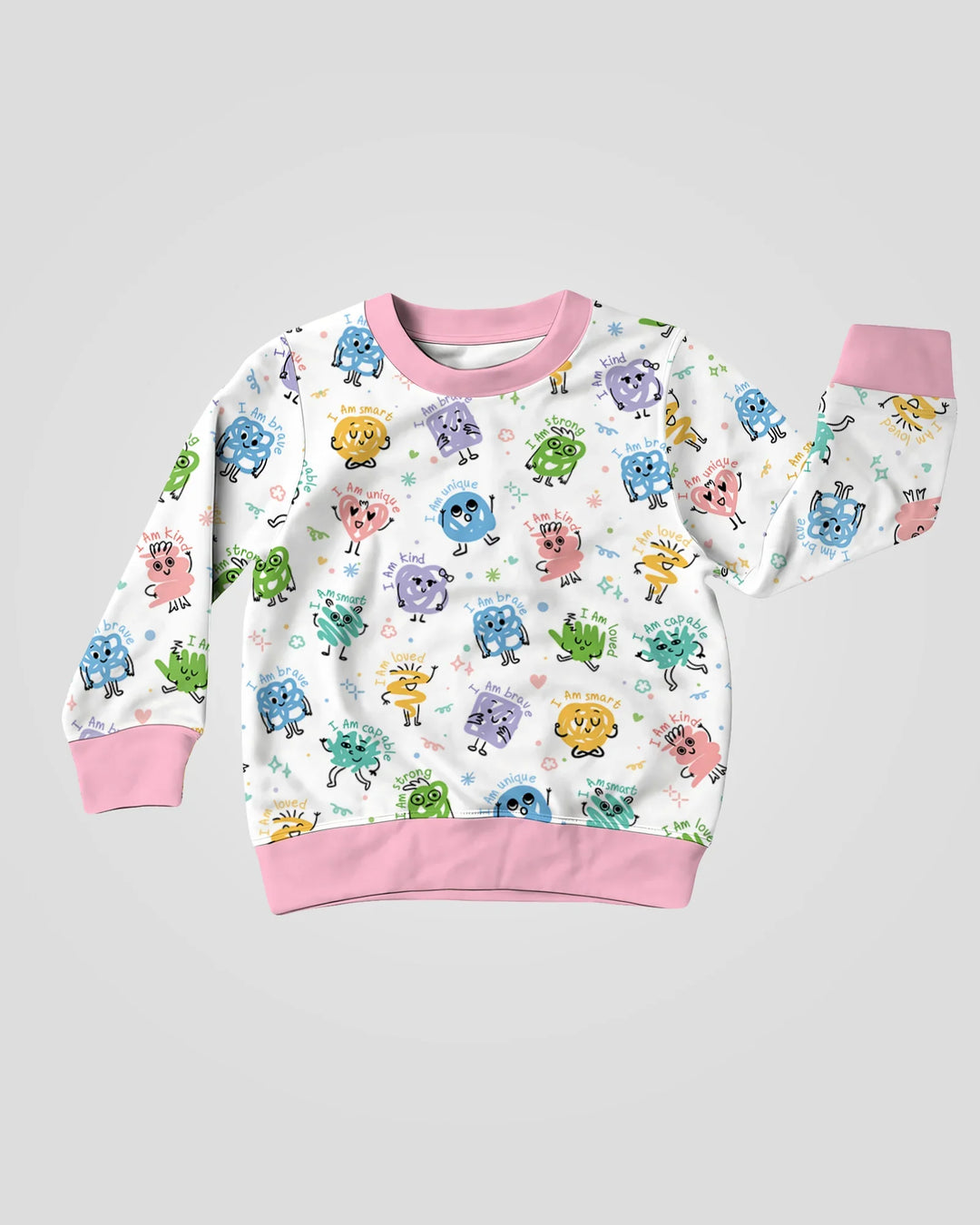 Positive Affirmations Crewneck Sweatshirt