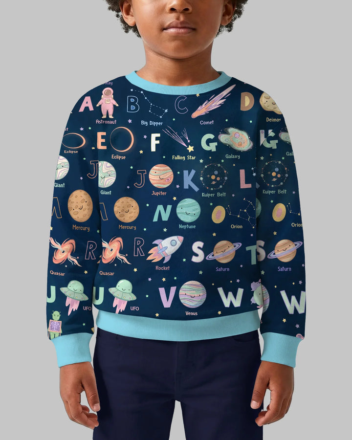 Sweatshirt mit Rundhalsausschnitt aus Bambusfaser