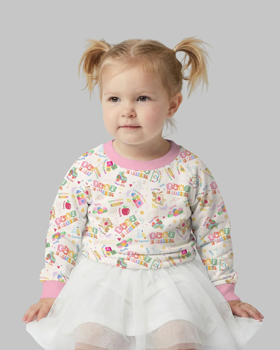 Play and Learn Bamboo Crewneck Sweatshirt