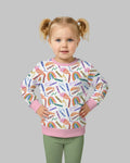 Crayon Chaos Bamboo Crewneck Sweatshirt