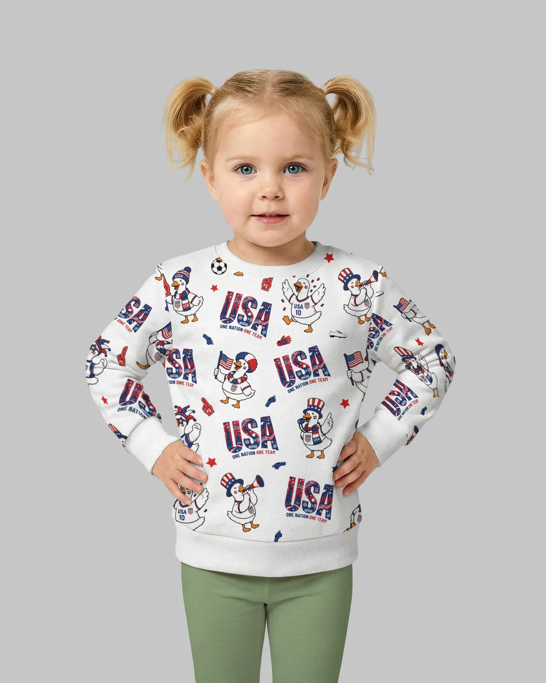 Sudadera de cuello redondo Bamboo Template