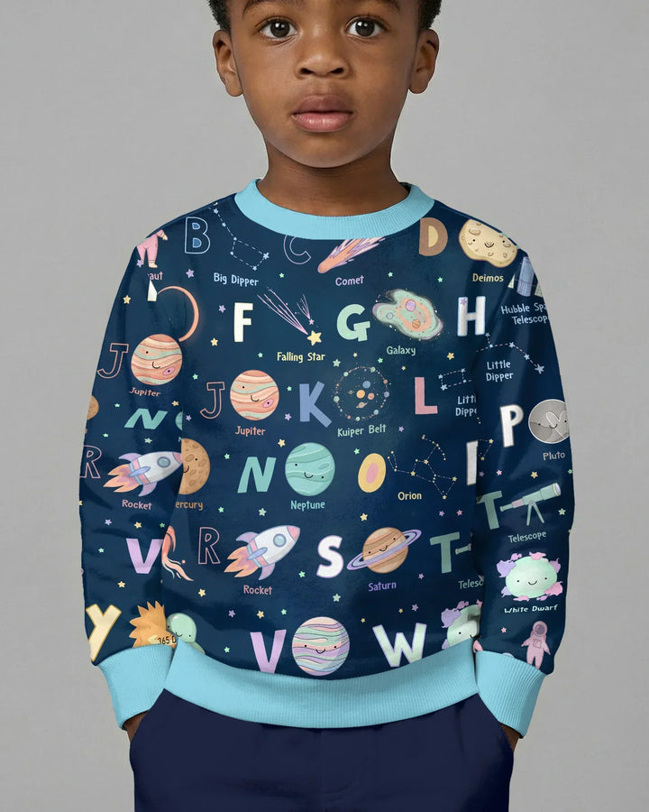 Sweatshirt mit Rundhalsausschnitt aus Bambusfaser