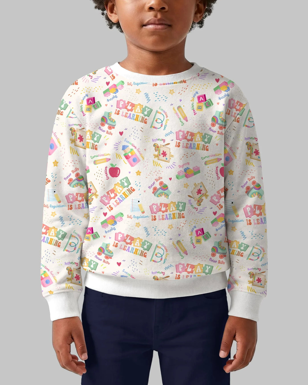 Play and Learn Bamboo Crewneck Sweatshirt