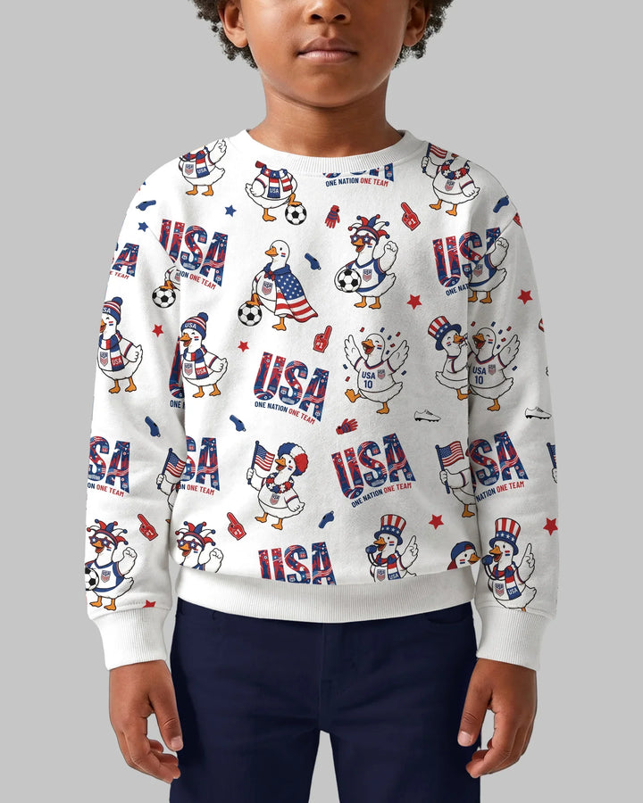Sudadera de cuello redondo Bamboo Template