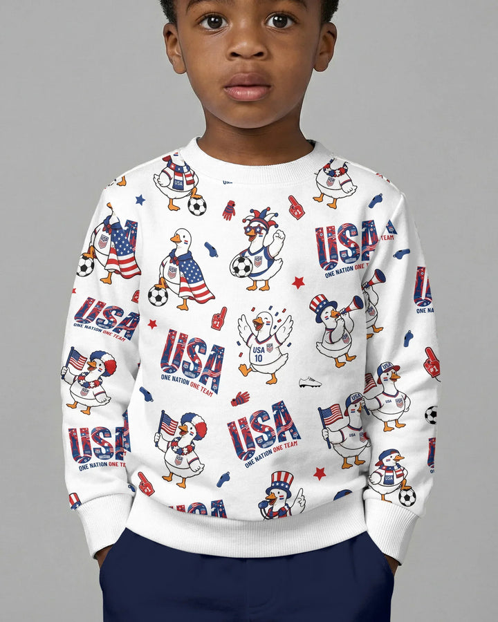 Sudadera de cuello redondo Bamboo Template