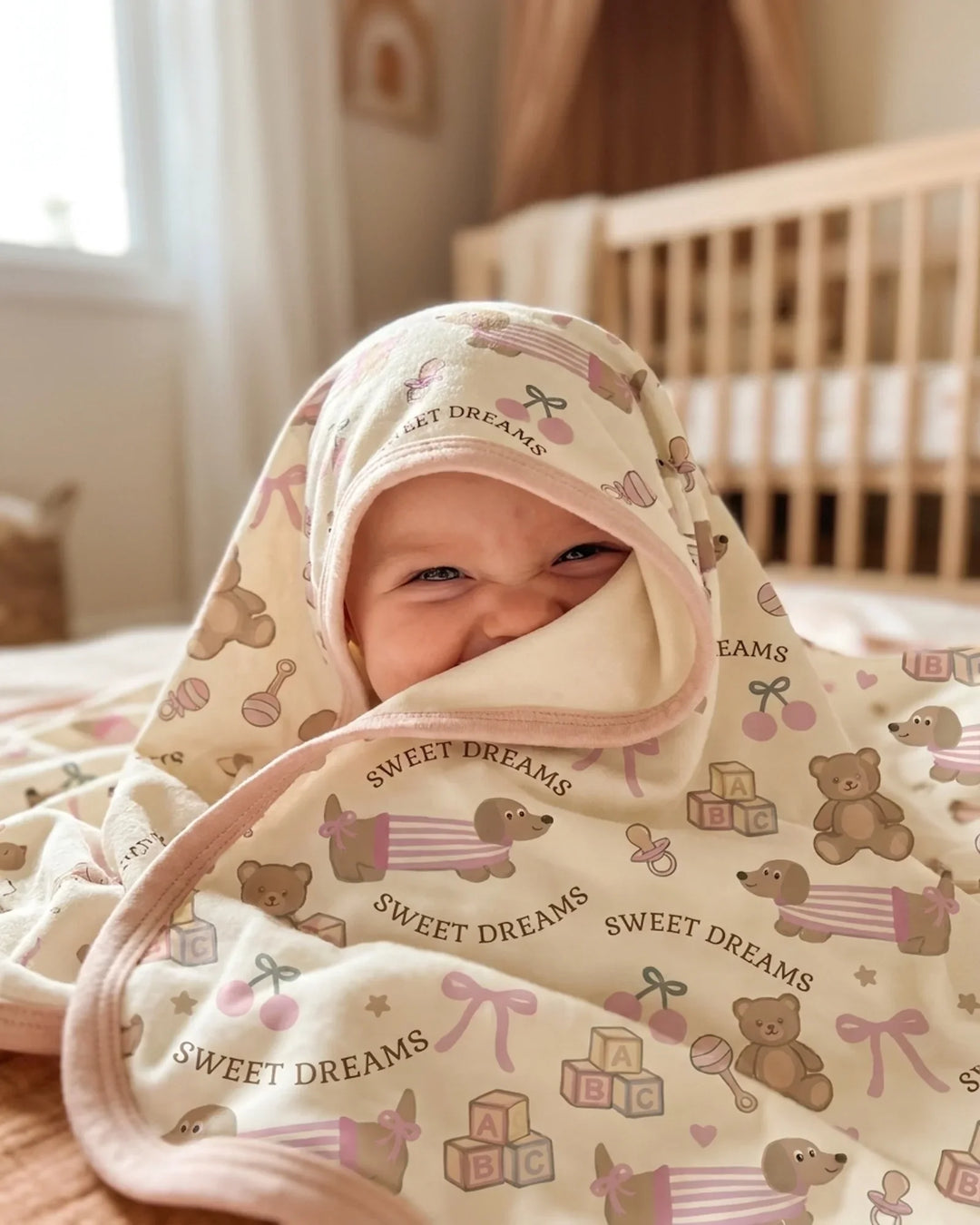Sweet Buddy Bamboo Blanket