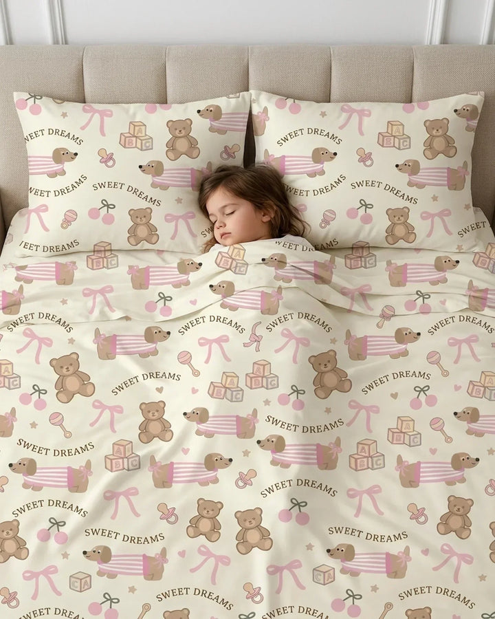 Sweet Buddy Bamboo Bedding Set