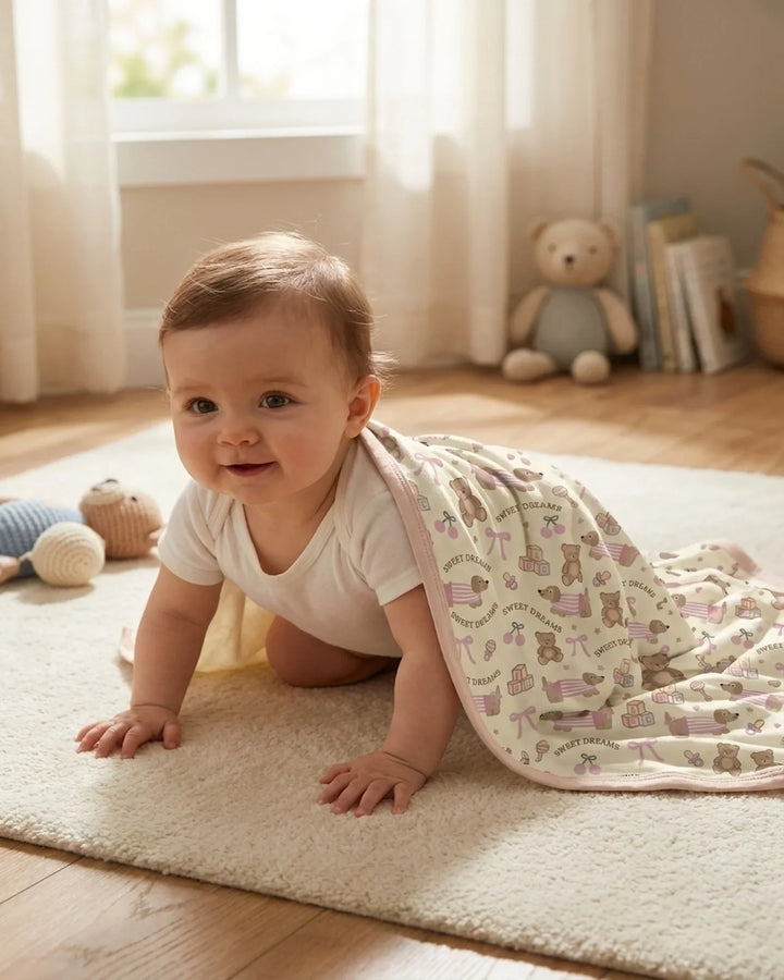 Sweet Buddy Bamboo Blanket