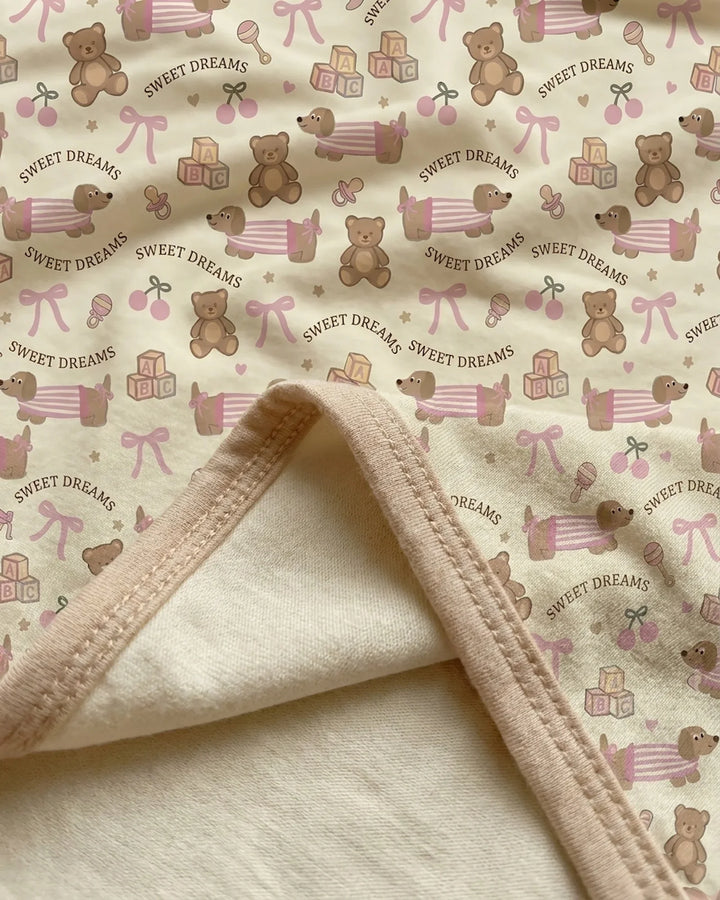 Sweet Buddy Bamboo Blanket