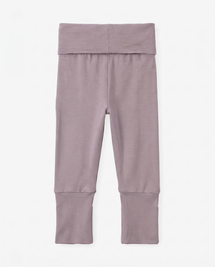 Solid Color Bamboo Fold Over Legging